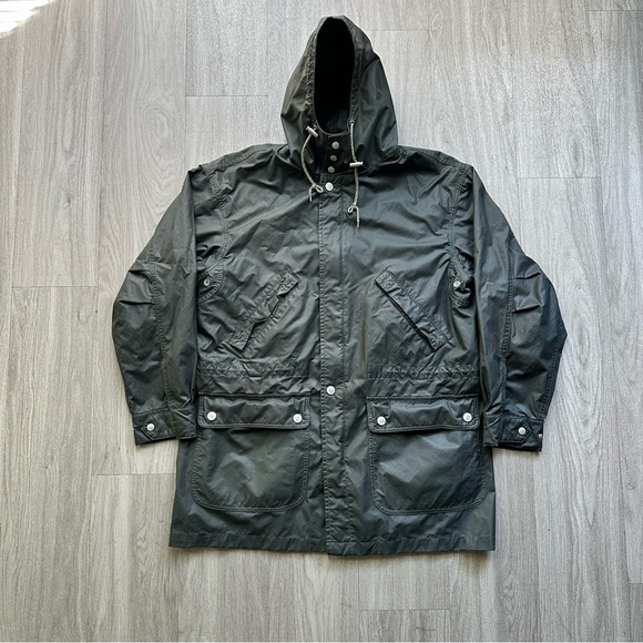 Vintage Willis & Geiger outfitters Rain  Coat Hunting Jacket Size Medium - Picture 1 of 13